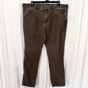 American Eagle Brown Corduroy Straight Leg Mens Pants - Size 42 x 32